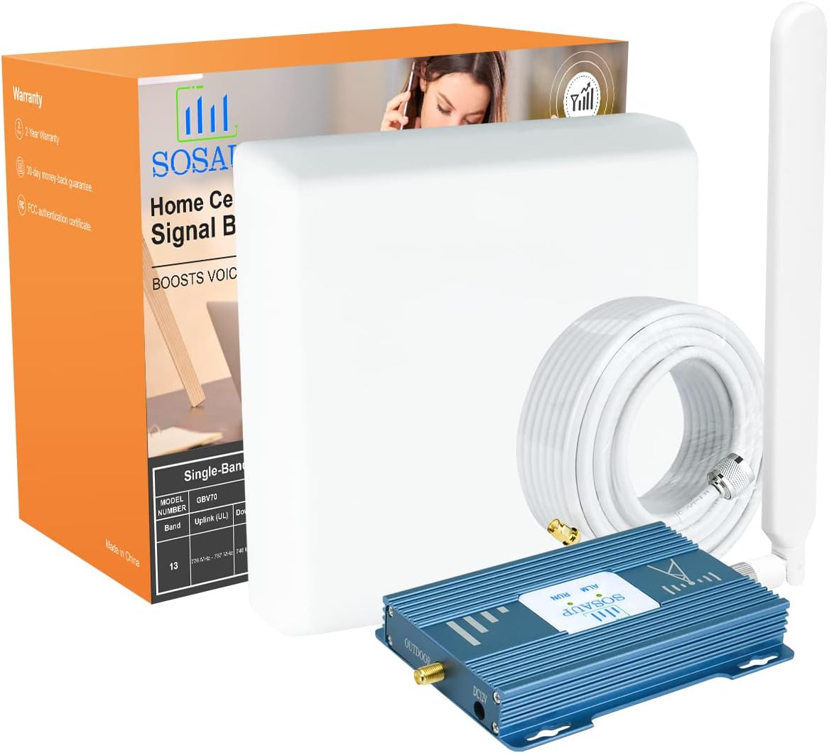 Verizon Cell Phone Signal Booster Verizon Signal Booster 4G LTE 5G Band 13 Cell Phone Booster Verizon Cell Signal Booster Verizon Cell Booster