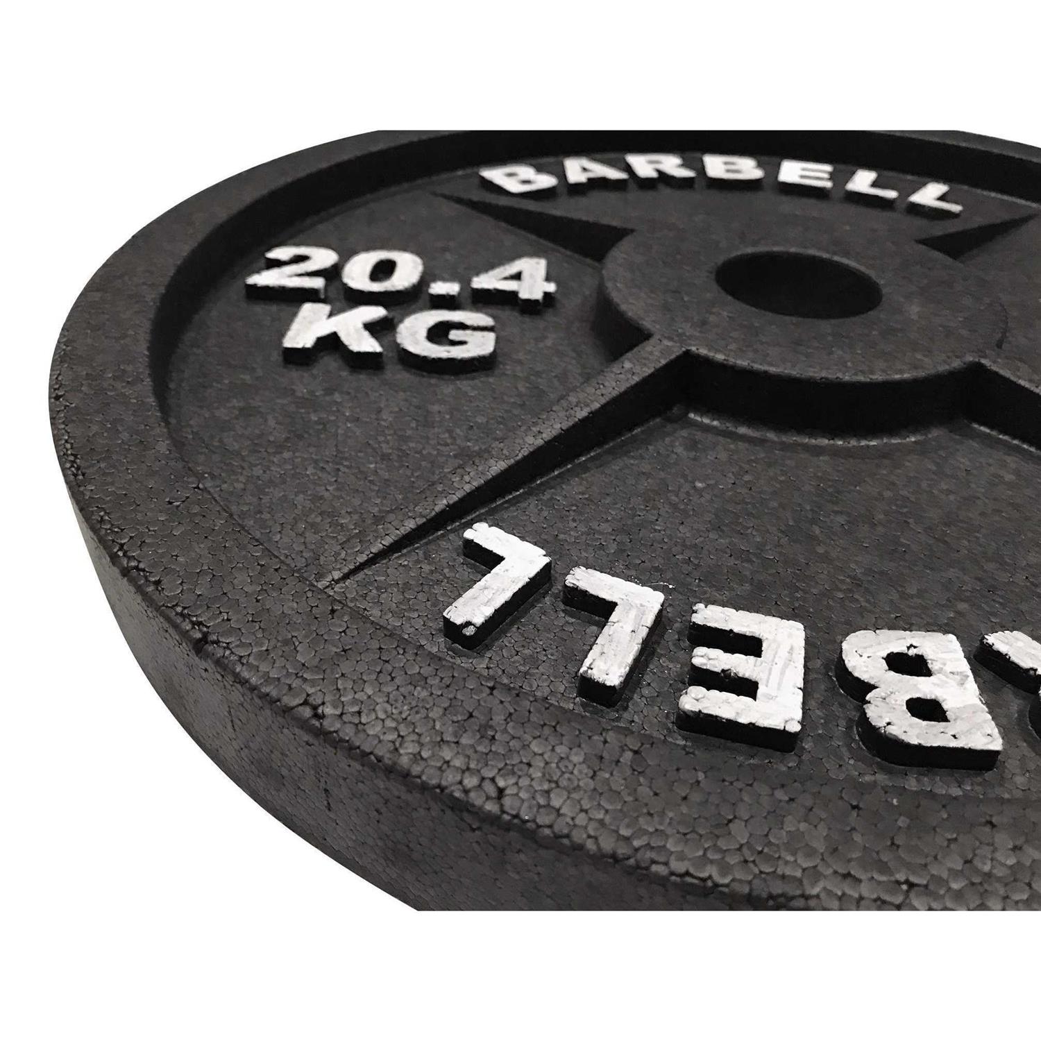 Fake Weights Fake Not 45lb Weight Plates Styrofoam Olympic Style 45 lb Barbell Pair Prop Marketing Barbell Bar Not Included