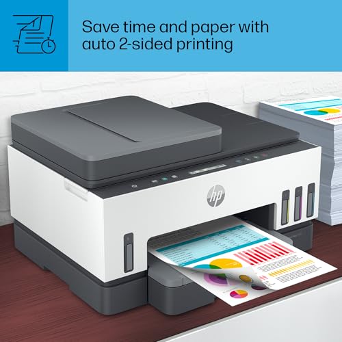 HP Smart -Tank 7301 Wireless All-in-One Cartridge-free Ink Printer, up to 2 years of ink included, mobile print, scan, copy