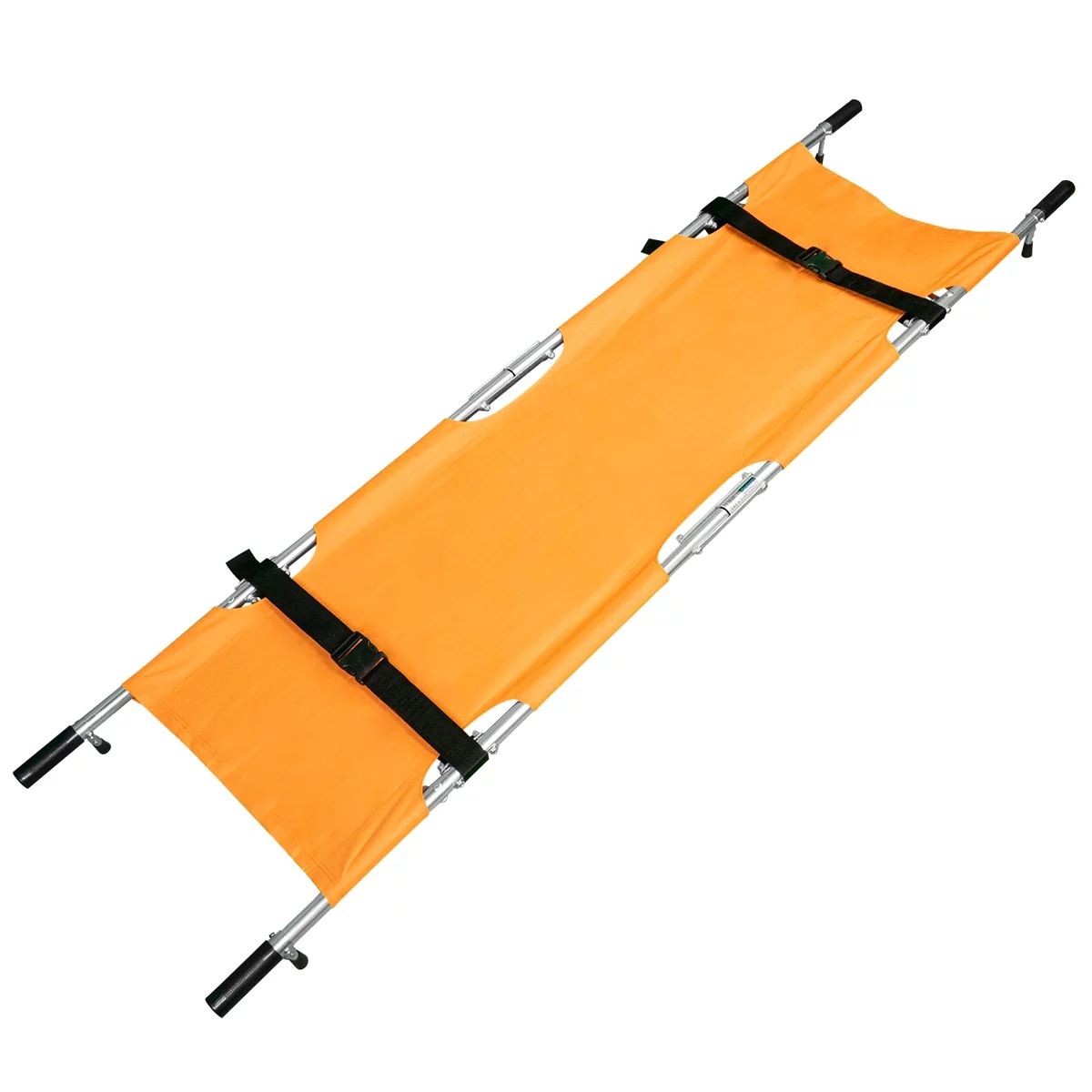 LINE2design Folding Stretcher - EMS Emergency Medical Portable Gurneys Stretcher - Orange - Curated Treasures Market