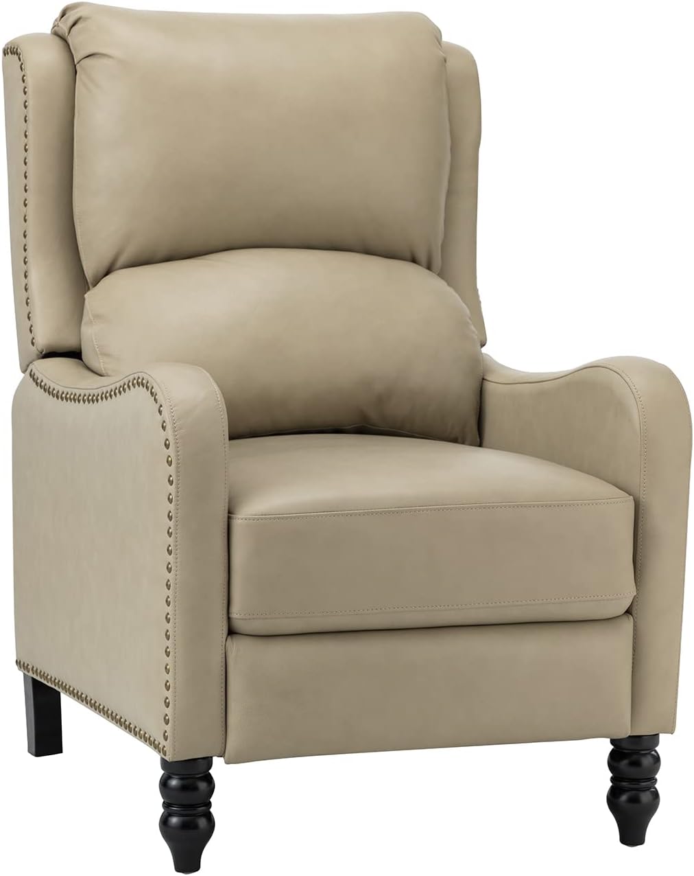 Manuel Genuine Leather Recliner TAN