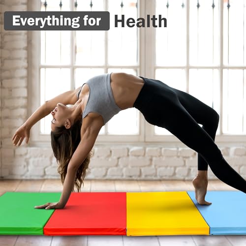 Extra Thick Folding Exercise Gymnastics Mat