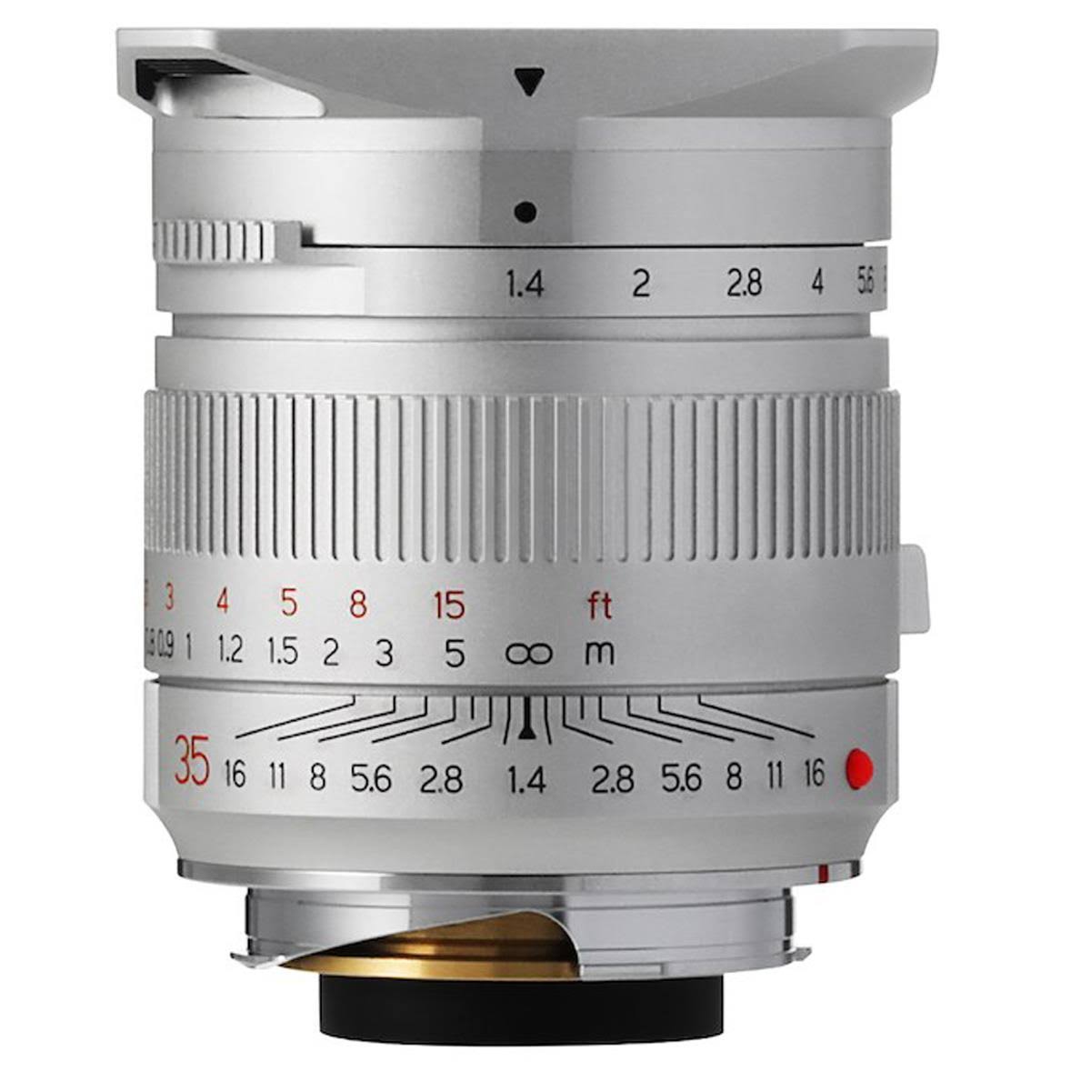 TTArtisan 35mm f/1.4 Full Frame Lens for Leica M, Silver TTA3514S