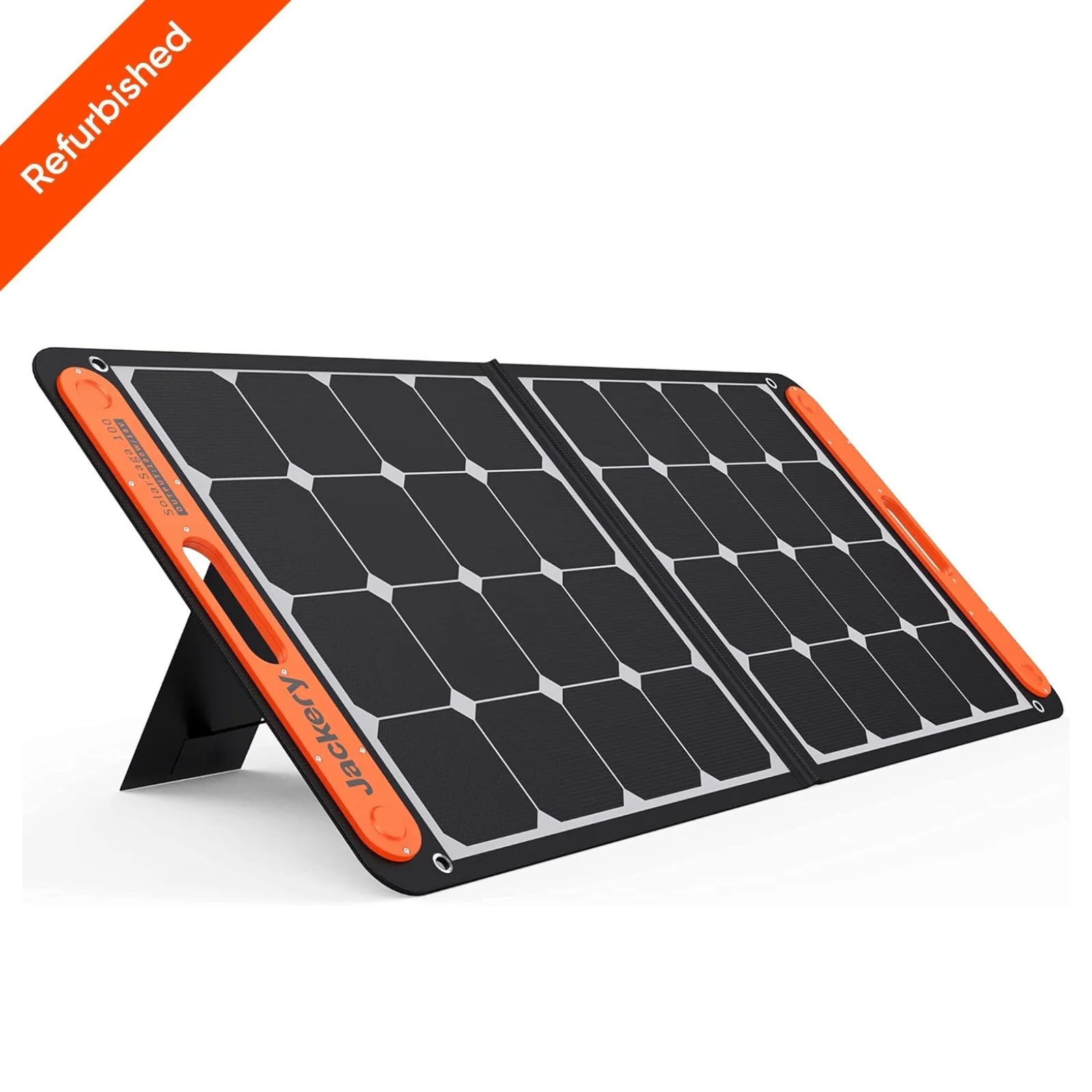 Jackery Solar Panel 100W Portable Solar Panel for Explorer 240/300/500/1000/1500 Power Station, Reconditioned