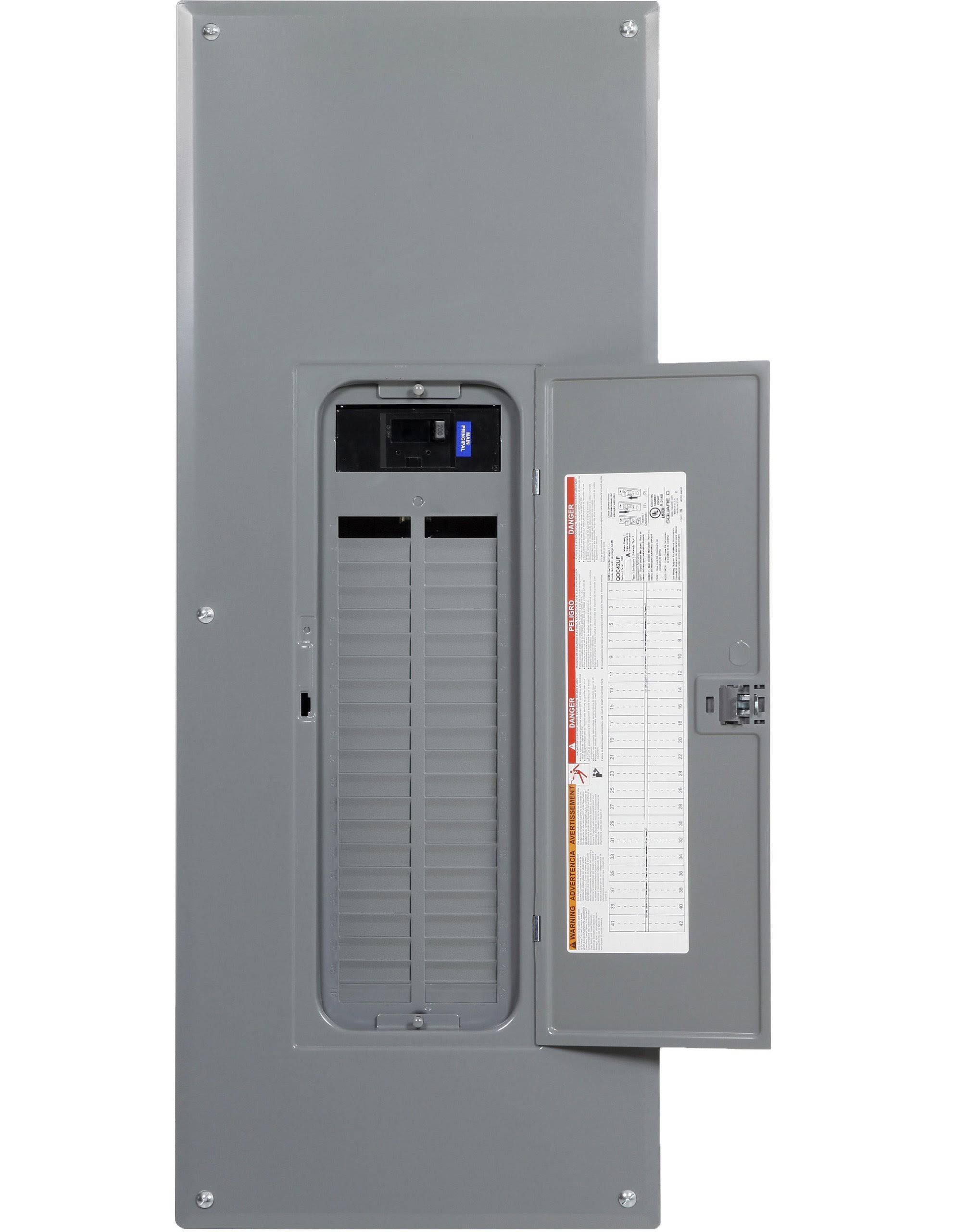 Square D QO 150 Amp 42-Space 42-Circuit Indoor Main Breaker Plug-On Neutral Load Center with Cover | QO142M150PC - Avayadevconnect