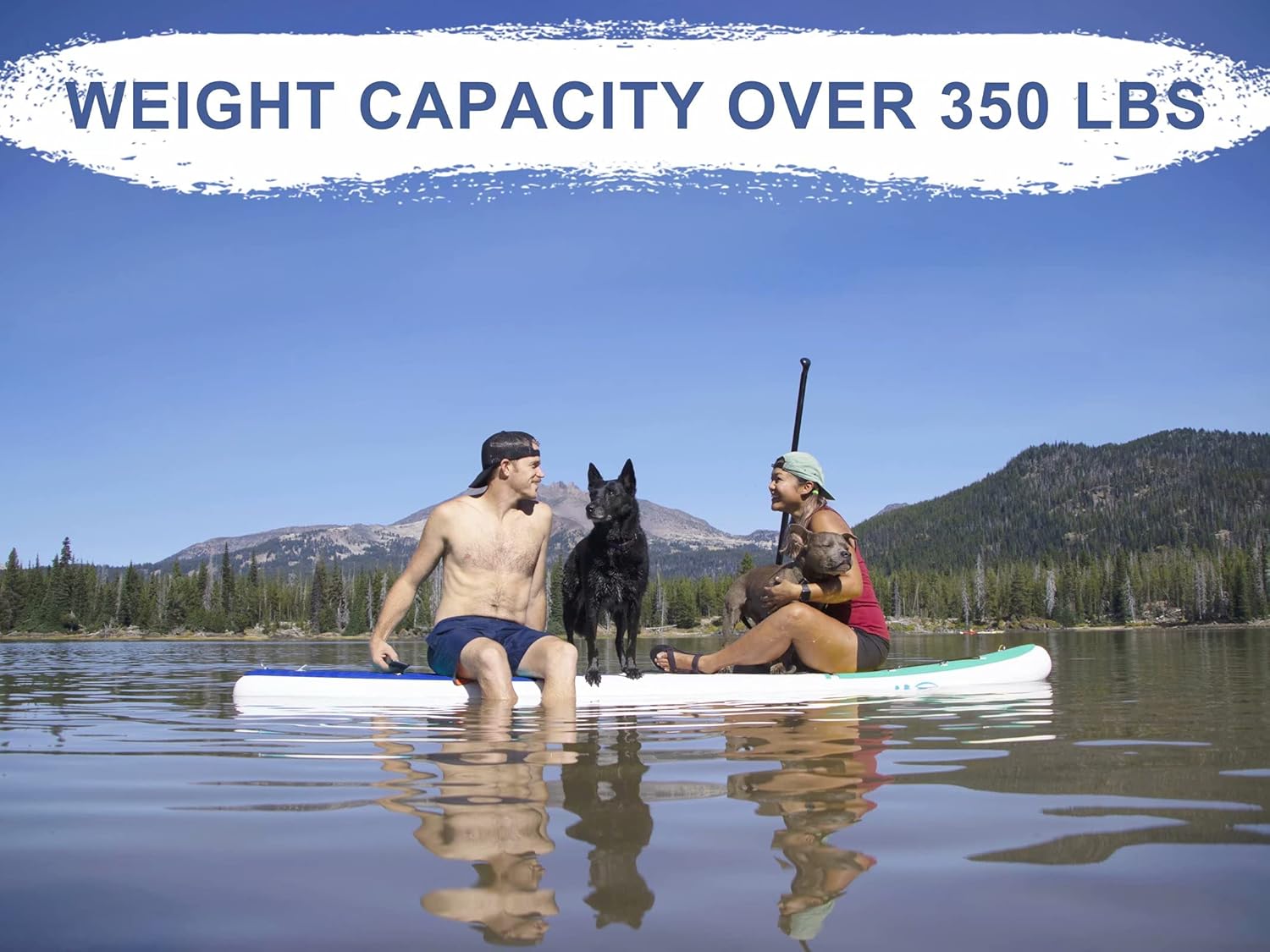 Zupapa Inflatable Paddle Board,10FT Stand Up Paddleboard with SUP Accessories Kayak Seat,Non-Slip Deck,for Adults Kids Dogs,3-Year Warranty Provided