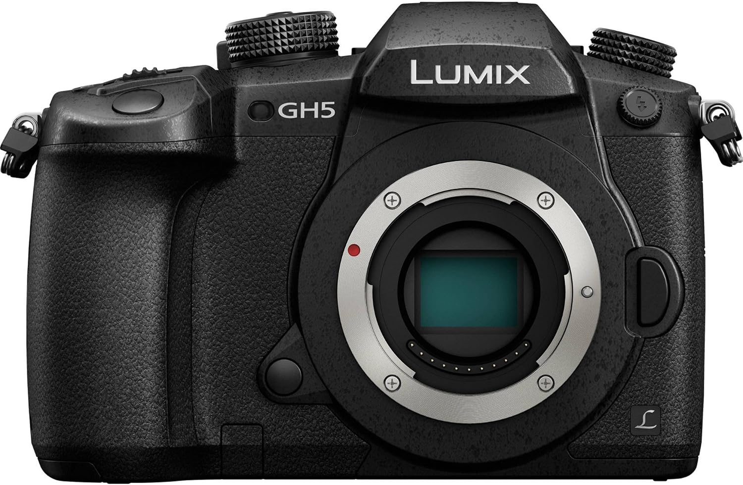 Panasonic LUMIX GH5 4K Digital Camera, 20.3 Megapixel Mirrorless Camera with Digital Live MOS Sensor, 5-Axis Dual I.S. 2.0, 4K 4:2:2 10-Bit Video