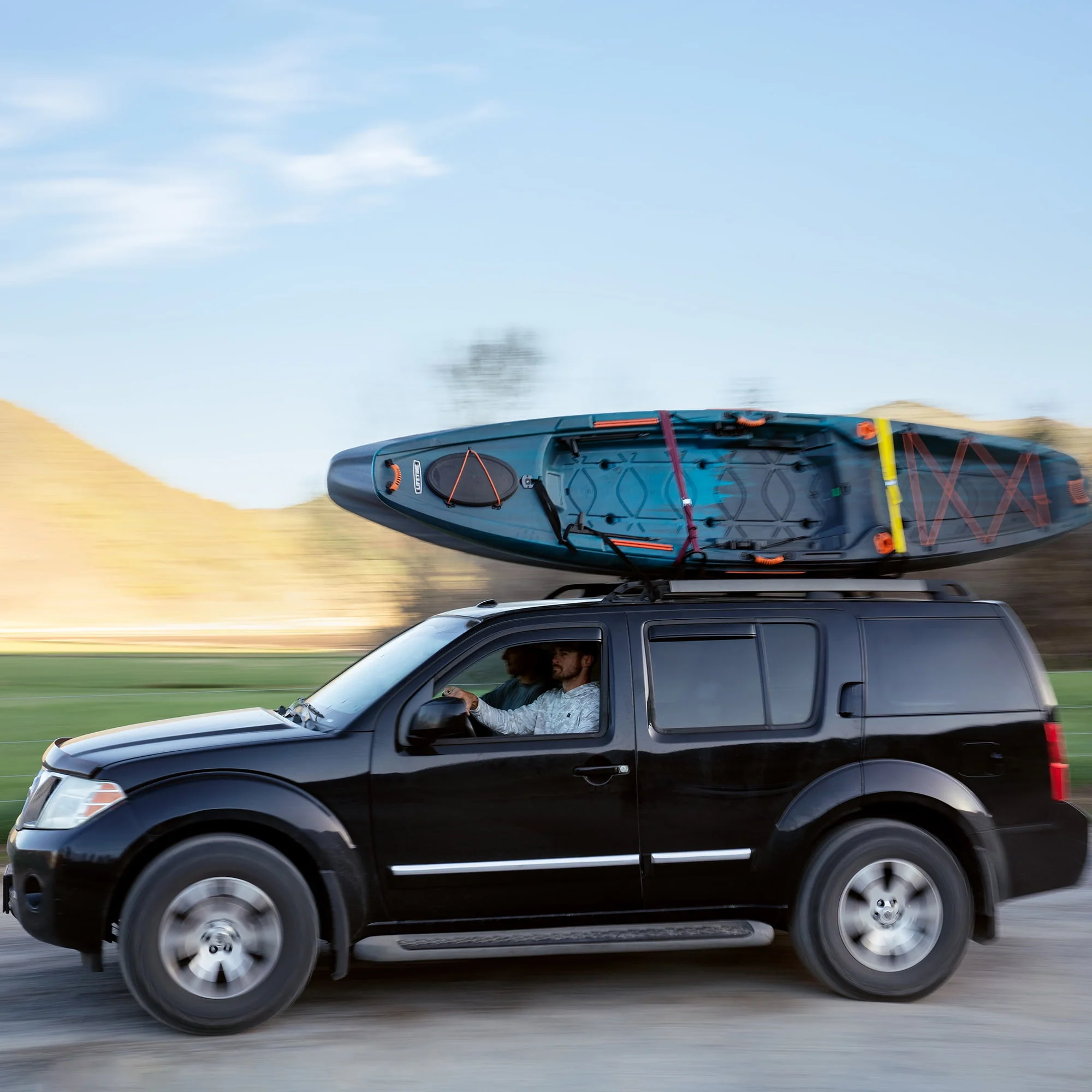 Lifetime Yukon Angler 116 inch Sit-on-Top Fishing Kayak, Lightning Fusion (90846)