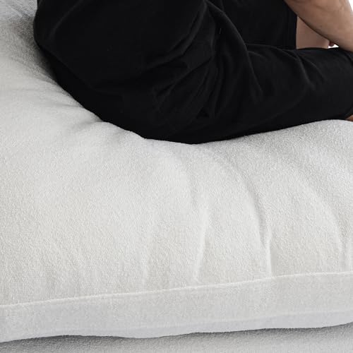 160.6" Cloud Couch Modular Sectional Sofa for Livingroom,Oversized Convertible Sofa with Storage Ottomans,6 Seat Wide Couches