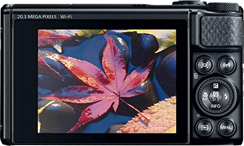 Canon PowerShot SX740 HS Camera with 40x Optical Zoom and 20.3 Megapixel CMOS Sensor (International Model, Black)