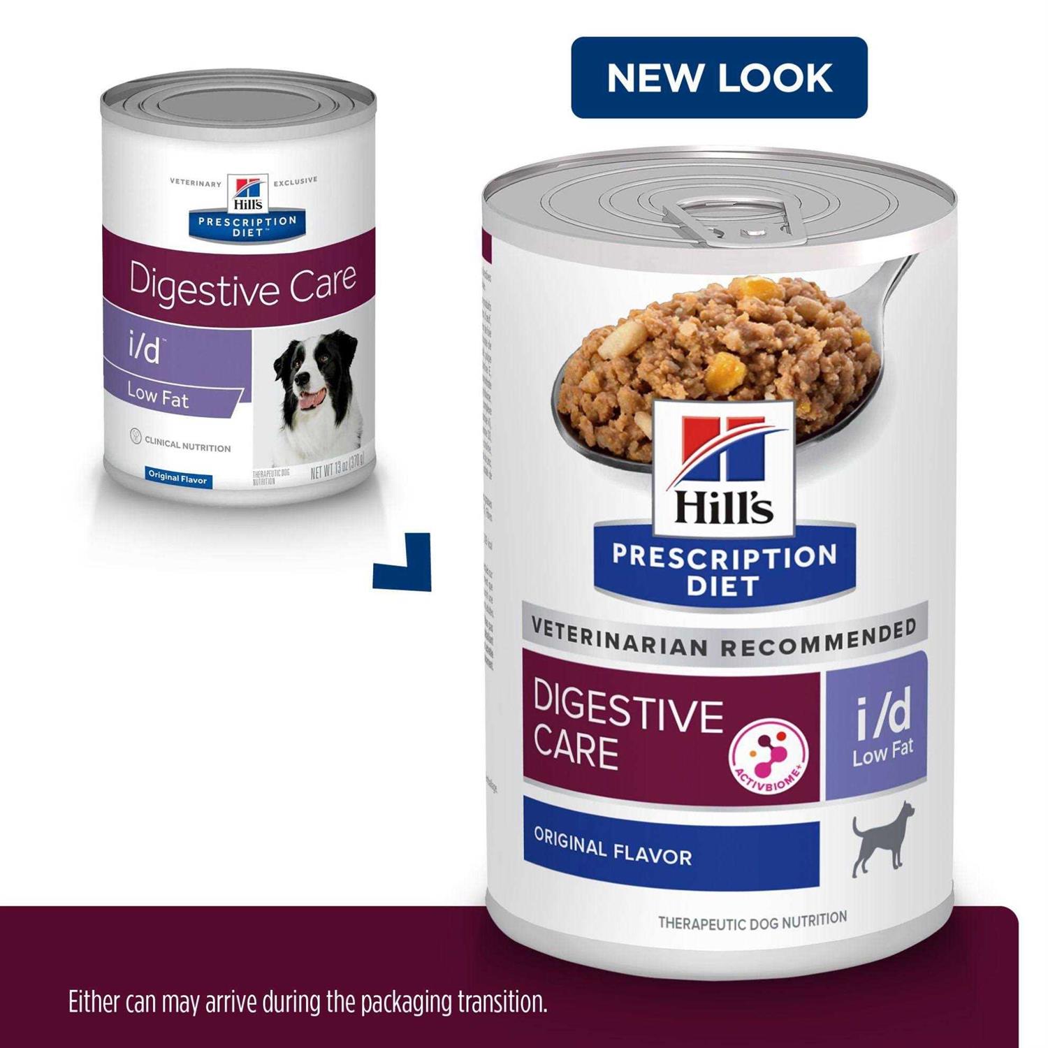 Hill’s Prescription Diet i/d Digestive Care Low Fat Adult Dog Food