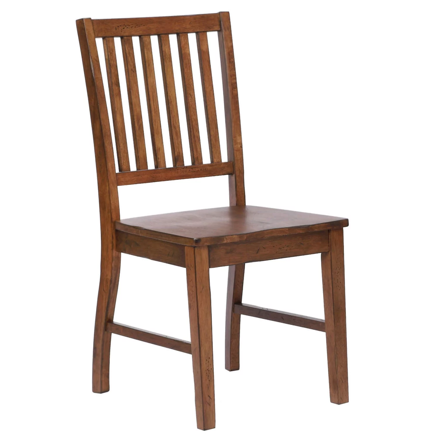 Sunset Trading Simply Brook 7-Piece 72" Extendable Wood Dining Set in Brown