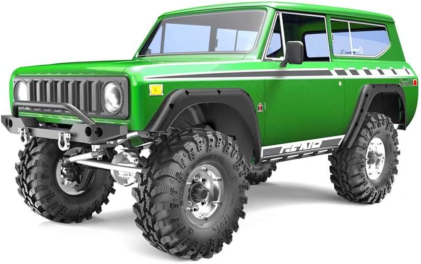 Redcat Racing RC Crawler 1/10 Scale Gen8 V2 International Scout II Off Road Rock Crawler RC Truck – 2.4Ghz Radio Controlled Waterproof Off Road Car –