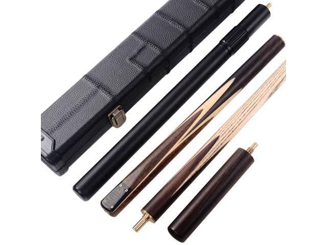 CUESOUL CSSC014 Handcraft 57inch 3/4 Jointed Snooker Cue with Snooker Cue Case