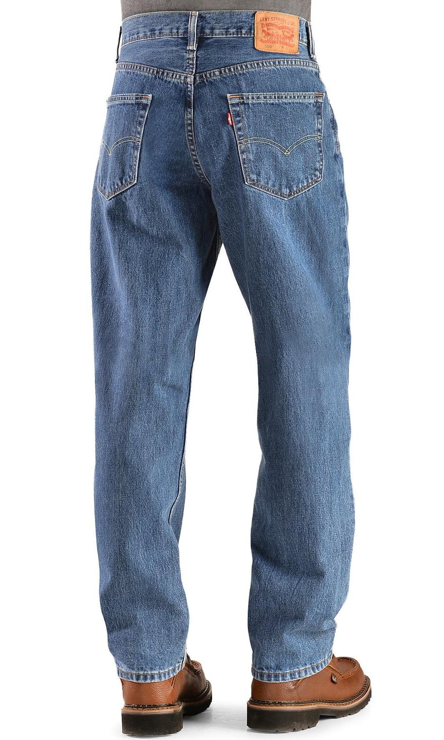 Levi's 550 Men's Relaxed Fit Jean - Medium Stonewash, Medium Stonewash, 30X32 - Curated Treasures Market