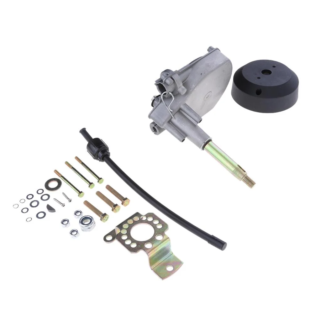 YK7 Single Cable Rotary Steering System W/Helm, Bezel for Marine Boat