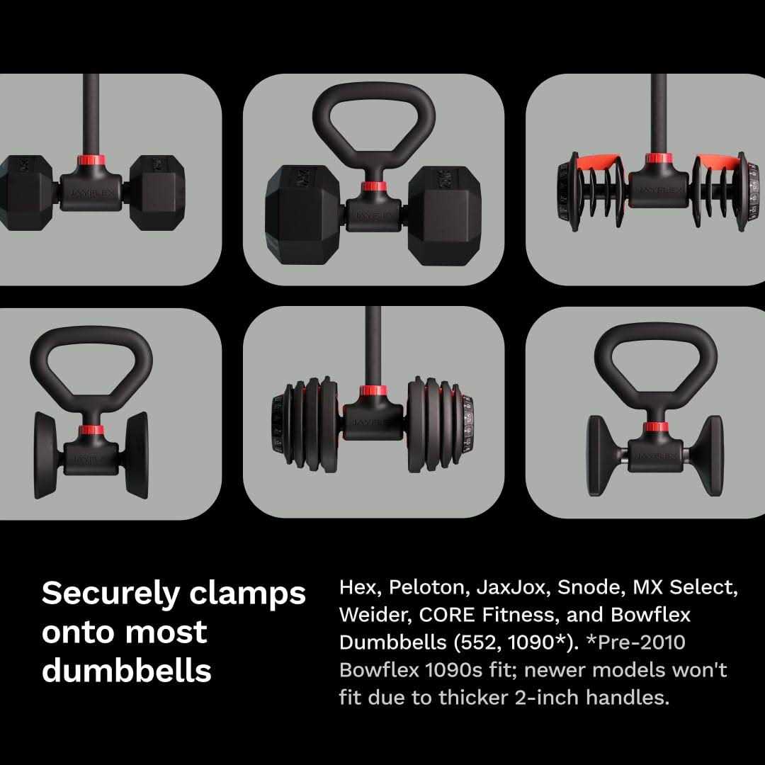 Jayflex Hyperbell Bundle Convert Dumbbells to a Full Gym - Sports Supplies Online Store