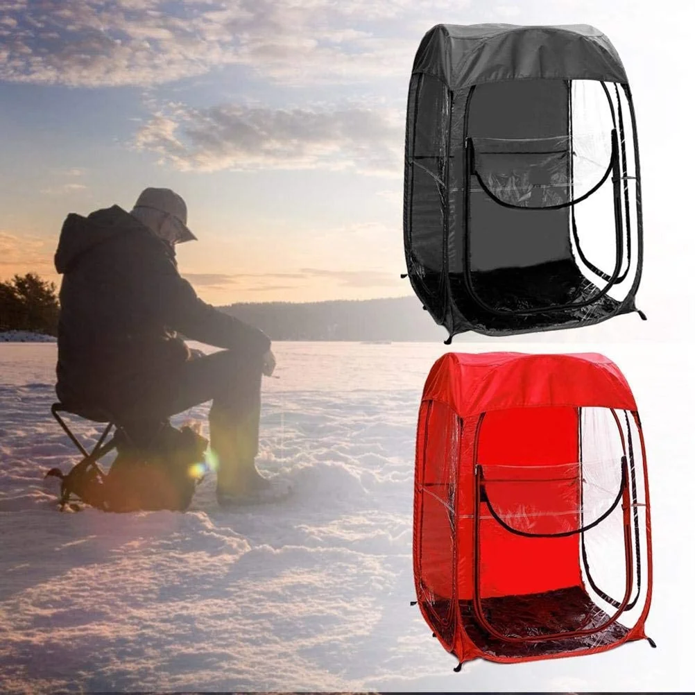 CNMF Outdoor Sport Events Watching Tent Fishing Canopy Single Portable Tent For Fishing Football Pop-up 1 Person Tent for Camping Beach