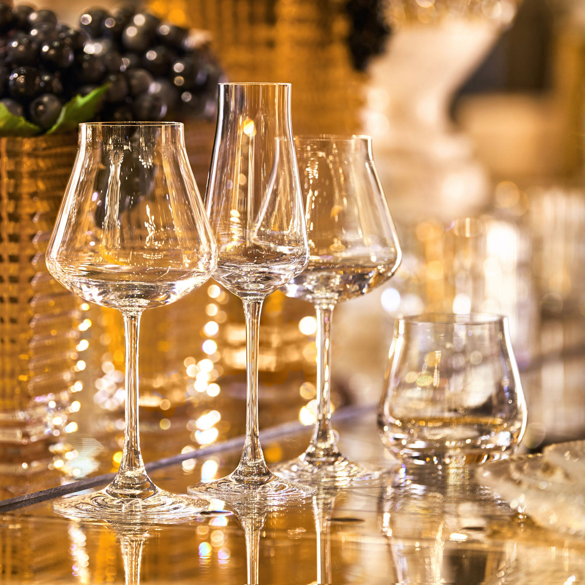 Baccarat Chateau Degustation Glasses, Set of 4