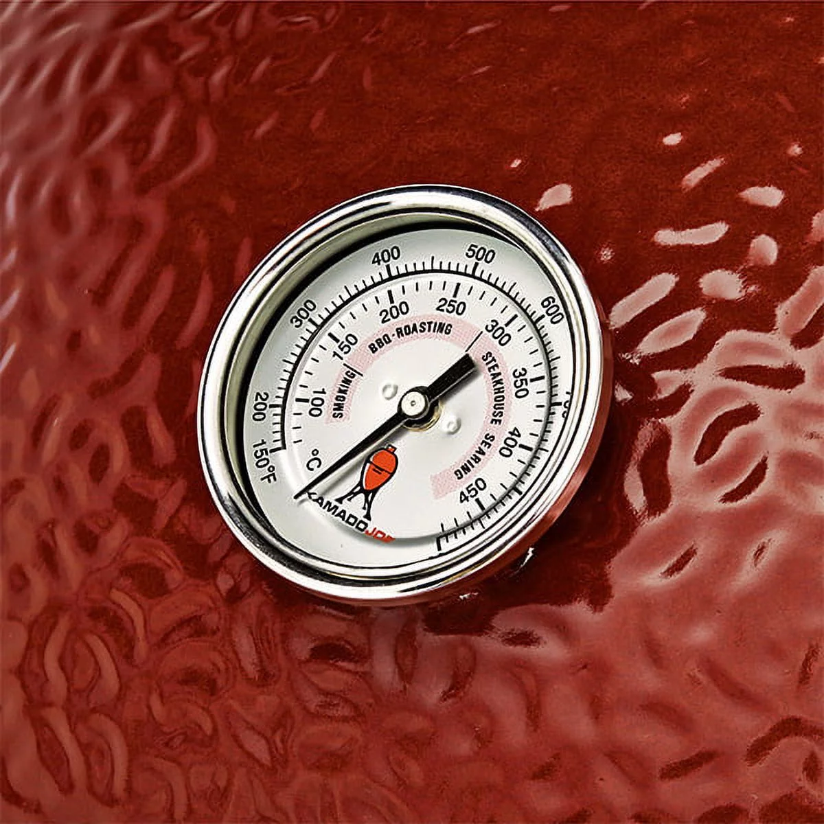 Classic Joe I 18 in. Charcoal Grill in Red with Cart, Side Shelves, Grill Gripper, and Ash Tool