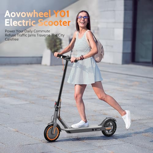 Electric Scooter for Adults, Folding E Scooter with 350W/500W Motor 16-22 Mph Top Speed, Max 19-23 Miles Long Range