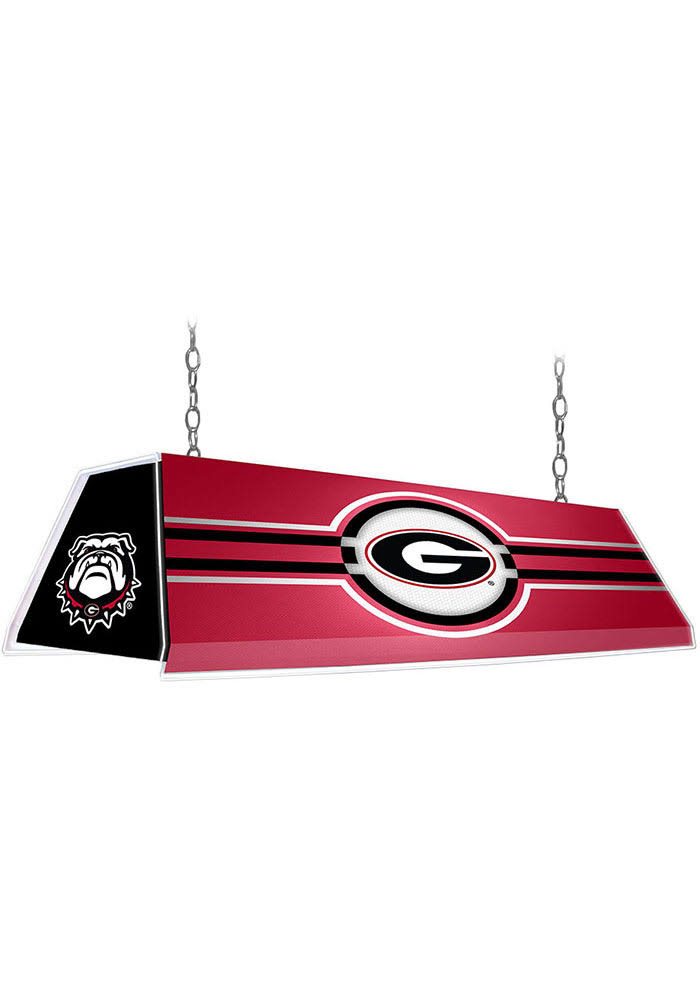 Georgia Bulldogs: Edge Glow Pool Table Light Red