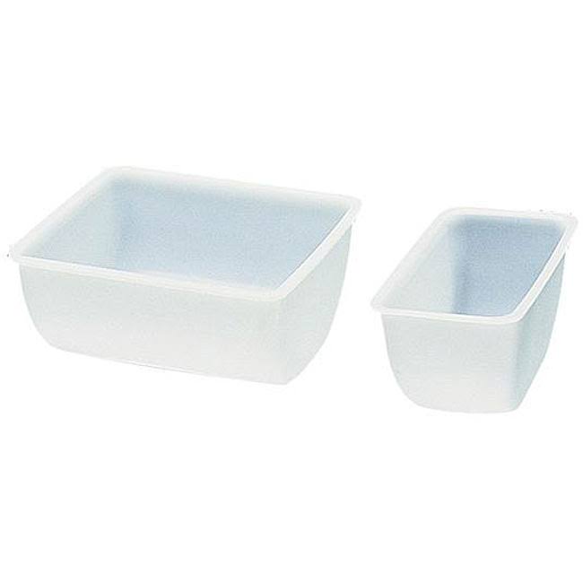 San Jamar 1 Quart Condiment Dispenser Insert, White(Plastic) B432