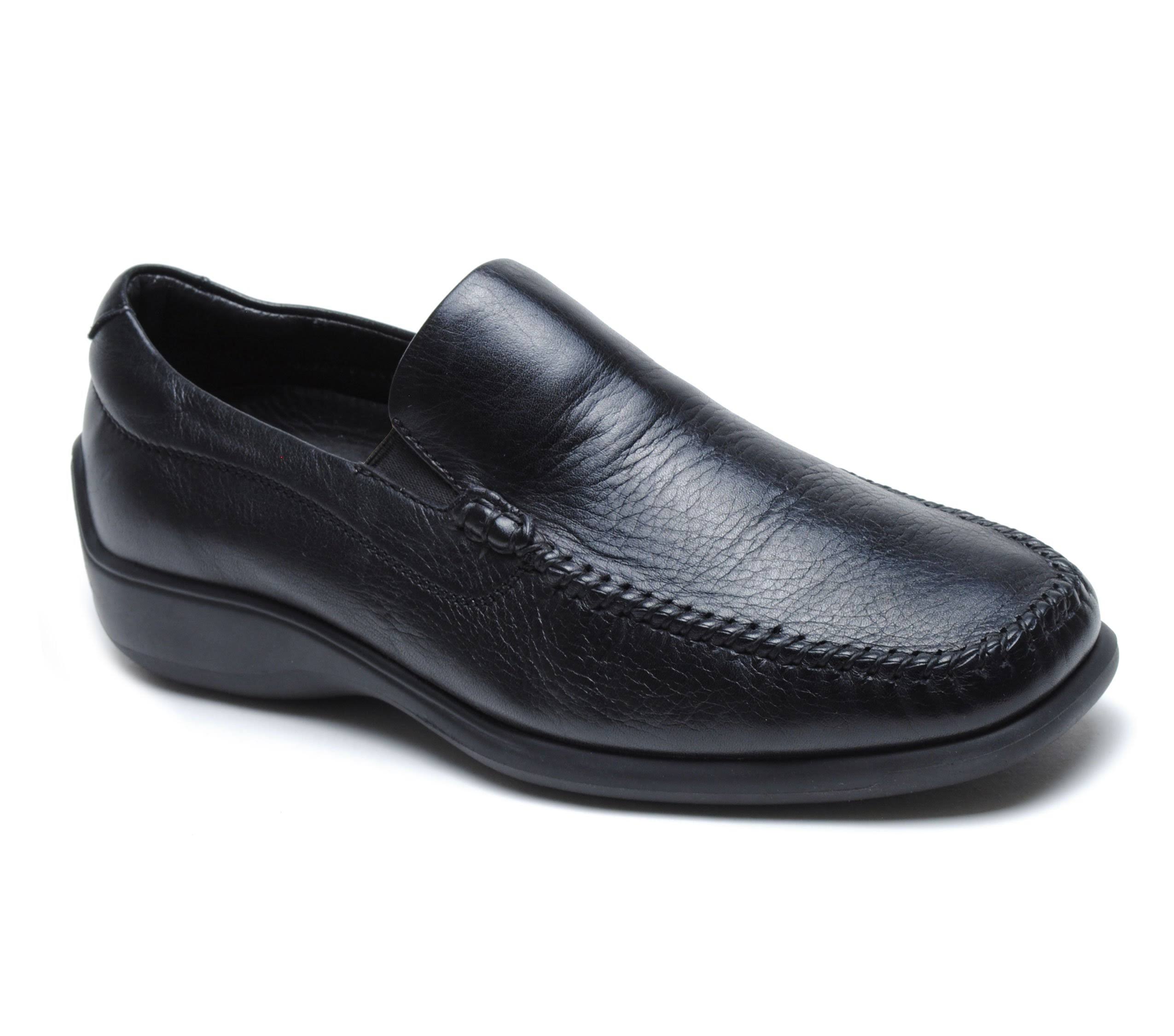 Neil M Men&s Rome, Size: 8, Black Waxed Leather