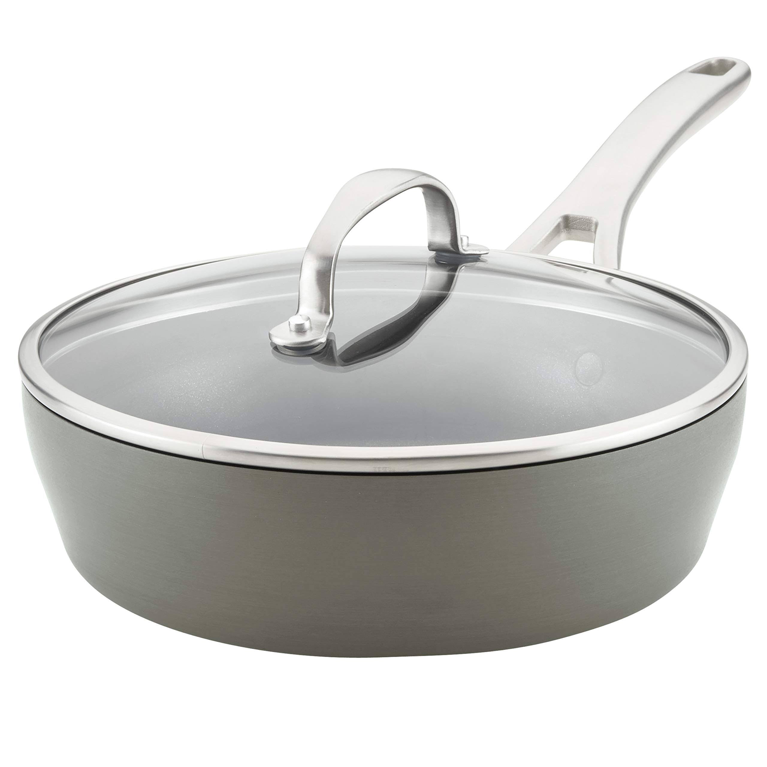 Anolon Allure Hard-Anodized Nonstick 3-Qt. Saute Pan