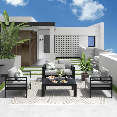Solaste Aluminum Patio Furniture Set