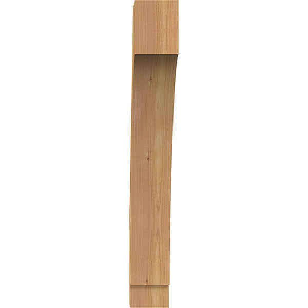 4x22W x 18x22D x 30x22H Imperial Rough Sawn Brace, Western Red Cedar