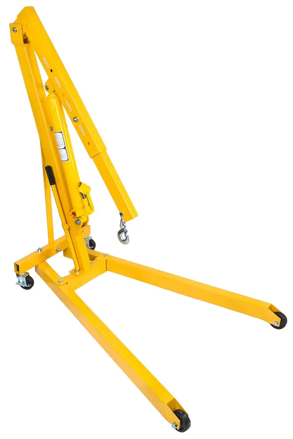 JEGS 81059 1/2-Ton Automotive Shop Crane Boom Operating Range: 29 in. to 44 in. - Radiant Selections