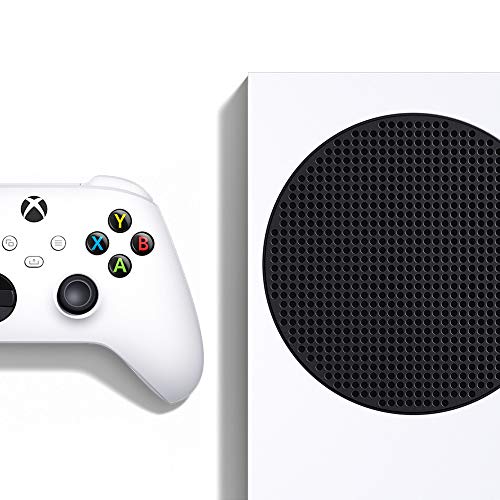 Xbox 2021 Microsoft Series S 512GB Game All-Digital Console, One Xbox Wireless Controller, 1440p Gaming Resolution, 4K Streaming, 3D Sound, WiFi