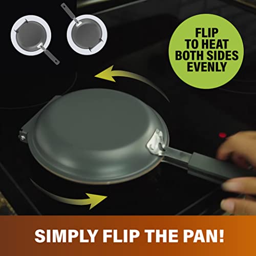 Gotham Steel 20 Pc Pots and Pans Set & Double Sided Pan