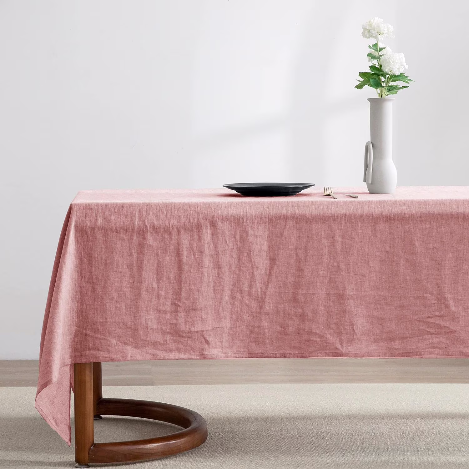 100% Pure Linen Rectangle Tablecloths 60x120Inches for Dining,Buffet Parties,Picnic,Events,Weddings and Restaurants,Decorative Halloween
