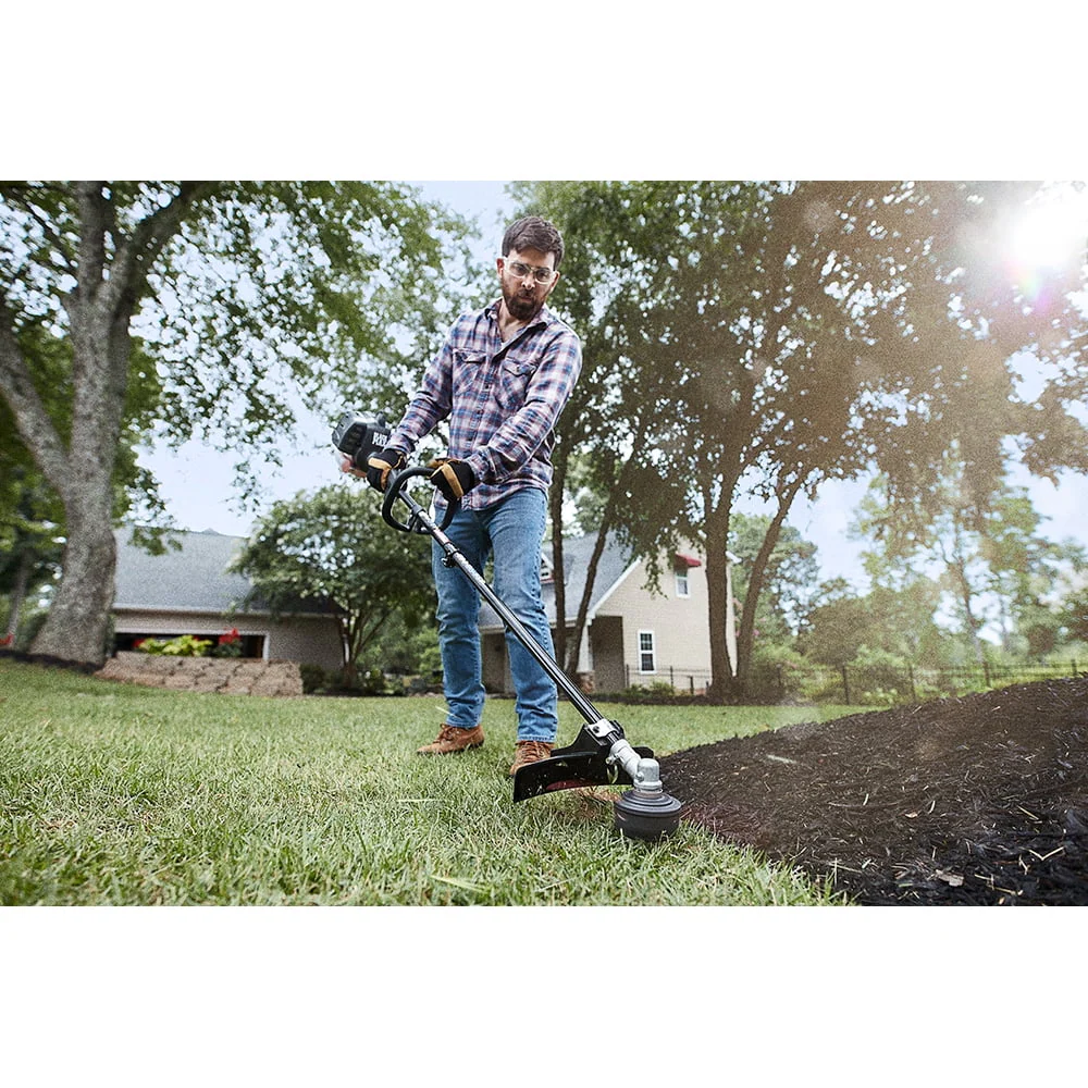Black Max 2-Cycle 25cc Full Crank Straight Shaft Attachment Capable String Trimmer