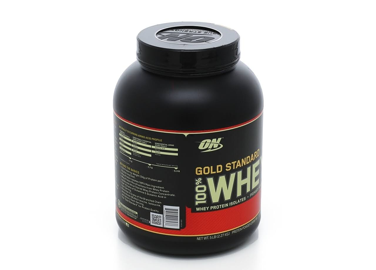 Optimum Nutrition 100% Whey Gold Standard, Mocha Cappuccino - 5 lb tub