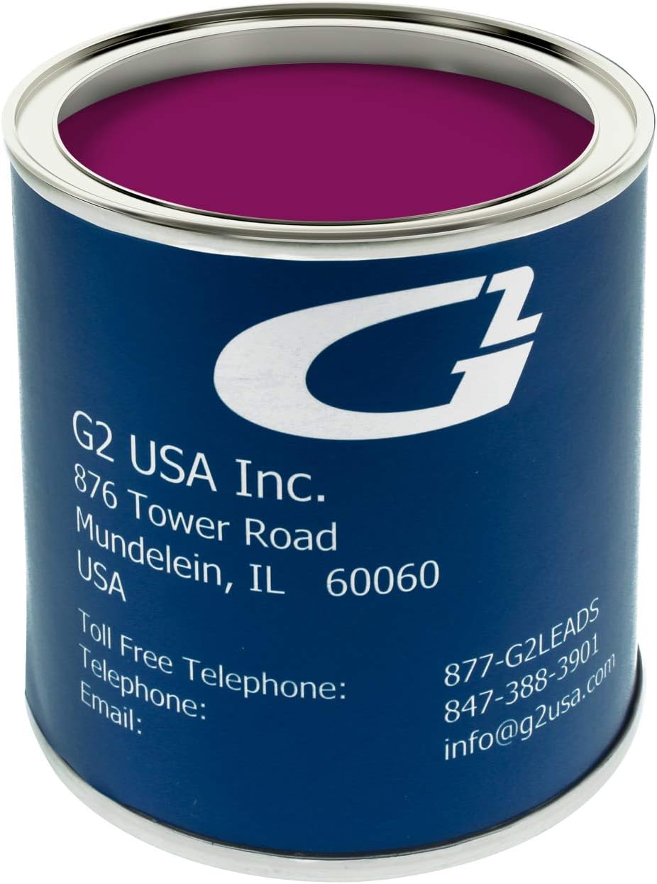 G2 High Temperature Brake Caliper Paint System Set Purple G2165 Pack of 2