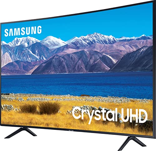 SAMSUNG Class Curved UHD TU-8300 Series - 4K UHD HDR Smart TV with Alexa Built-in (2020 Model) - Smart Home Appliances