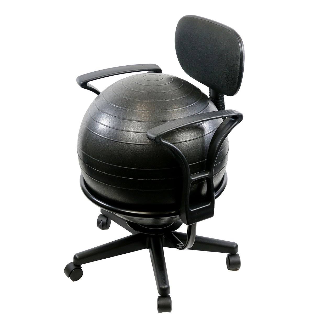 Cando Metal Ball Chair-With Arms