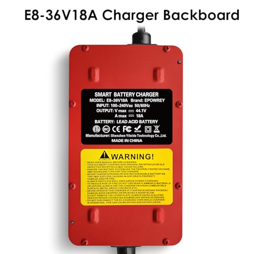 18 AMP 36 Volt Golf Cart Battery Charger for EZGO TXT with D Style Plug