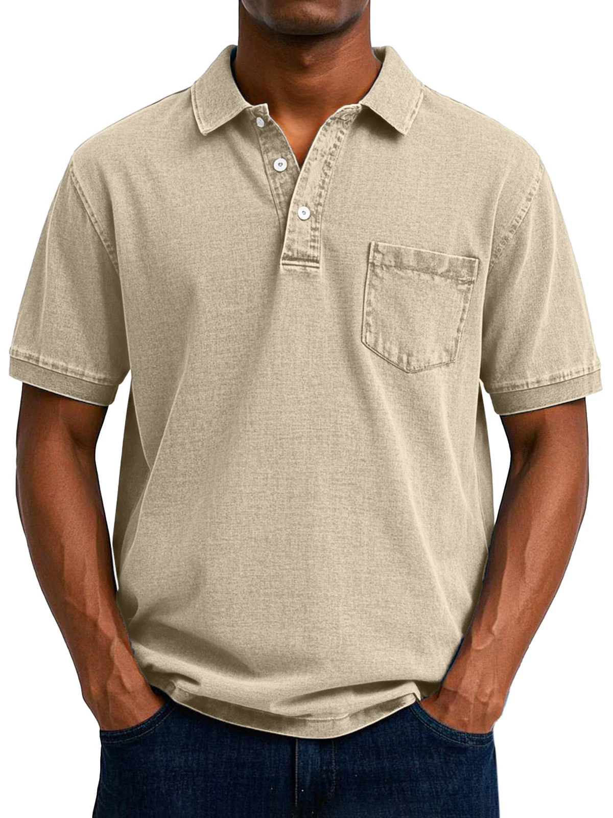 Maxime | Stylish Denim Polo Shirt for Men