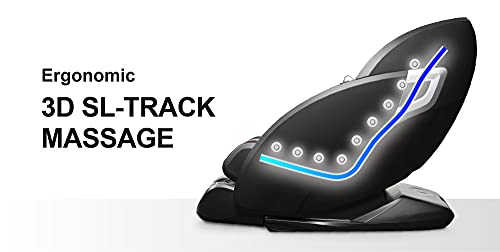 Osaki OS-Pro 3D Tecno l Taupe | Full Body Massage Chair | 3D SL-Track Full Body Massage Chair | Zero Gravity | Lumbar Heating |Auto Body Scan |