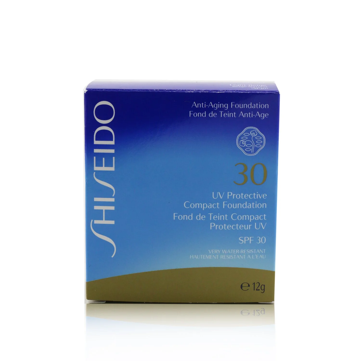 Shiseido UV Protective Compact Foundation SPF 30 (Case+Refill) - # Dark Beige  12g/0.42oz