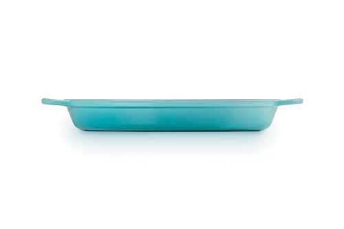 Le Creuset Enameled Cast Iron Signature Oval Baker, 3qt. Sea Salt
