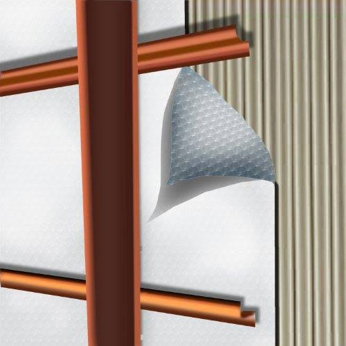 Reach Barrier Dd48100 Air Double Reflective Polyethylene Insulation Roll, 4& x 100&