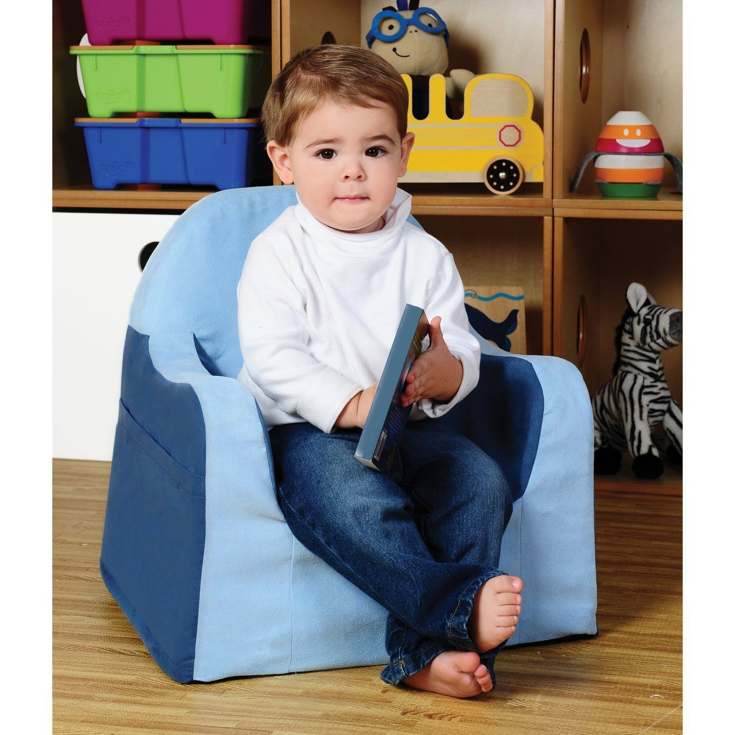 P Kolino Little Reader Chair Green