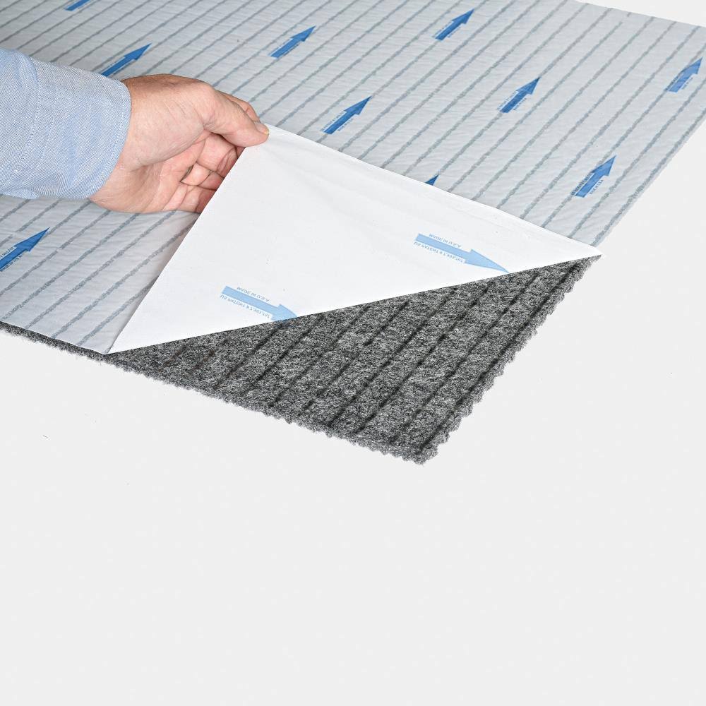Foss Floors Crochet Peel u0026 Stick Carpet Tiles, 24x22 x 24