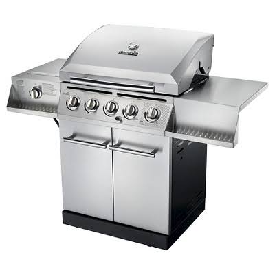 Char-Broil Gas Grill with 5 Burner - Silver