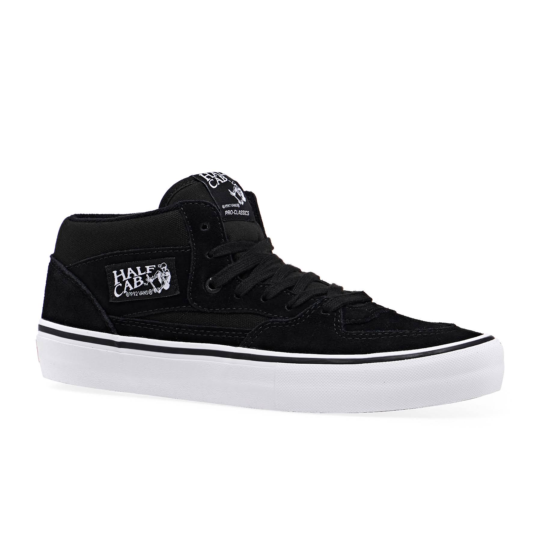 Vans Half Cab Pro - Black/Black/White